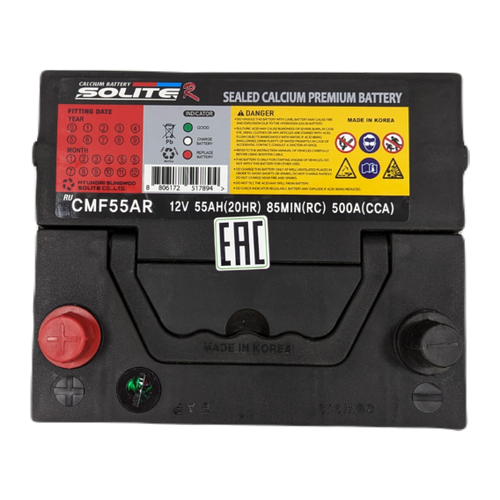 Аккумулятор Solite R CMF 55AR