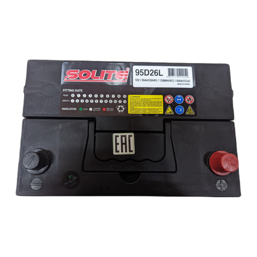 Аккумулятор Solite 95D26L B/H