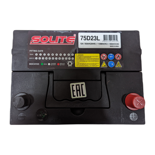 Аккумулятор Solite 75D23L B/H