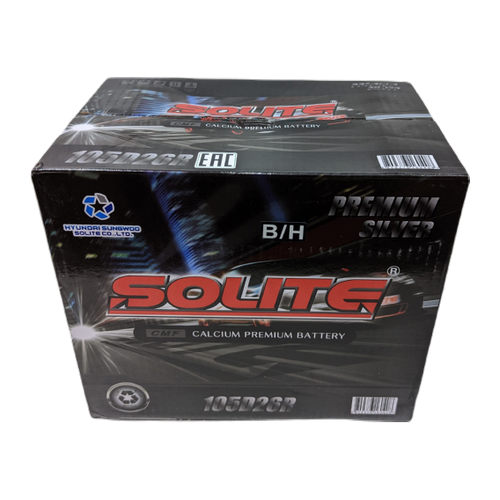 Аккумулятор Solite Silver 105D26R (B/H)