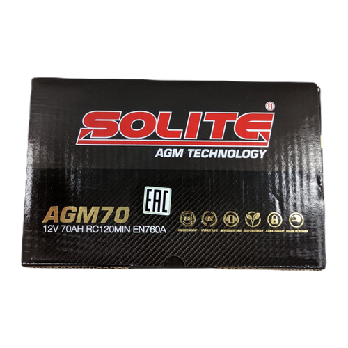Аккумулятор Solite AGM60L
