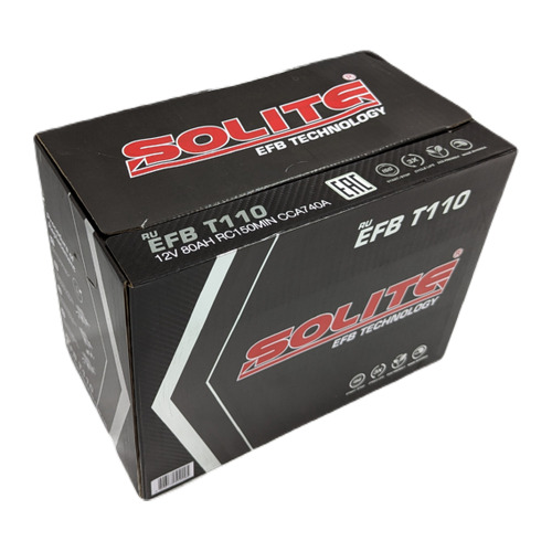 Аккумулятор Solite EFB T110