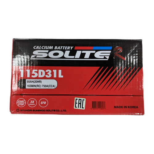 Аккумулятор Solite R 125D31R