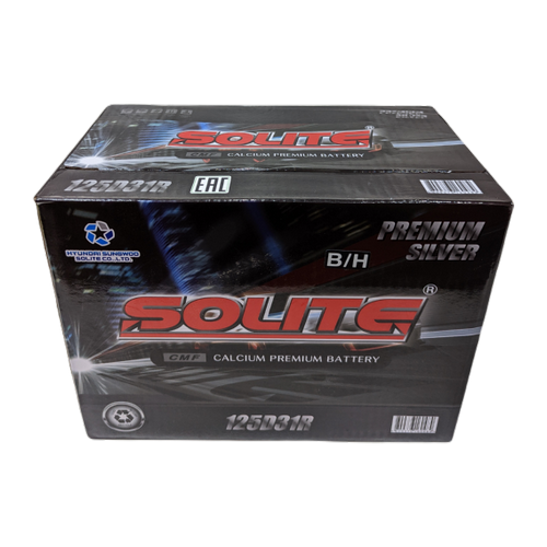 Аккумулятор Solite Silver 125D31R (B/H)