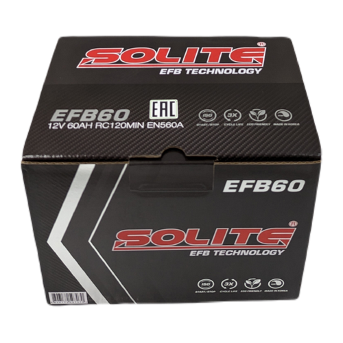 Аккумулятор Solite EFB 60