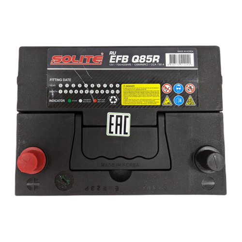 Аккумулятор Solite EFB Q85R