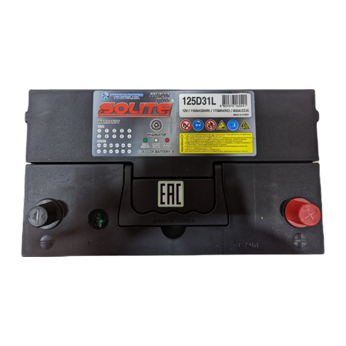 Аккумулятор Solite Silver 125D31L (B/H)