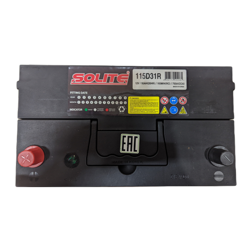 Аккумулятор Solite 115D31R B/H