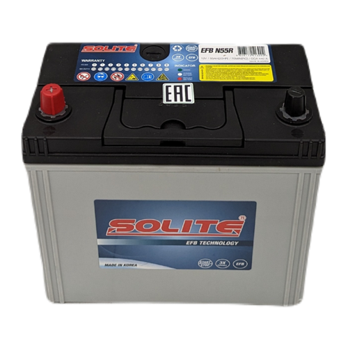 Аккумулятор Solite EFB N55R