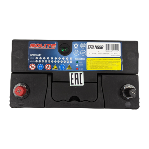 Аккумулятор Solite EFB N55R