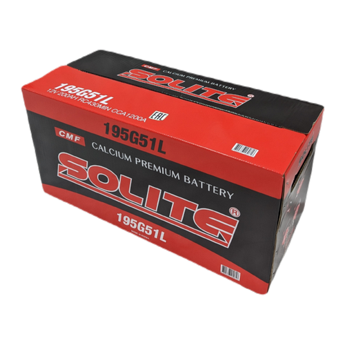 Аккумулятор Solite 195G51L (200Ah) узкий