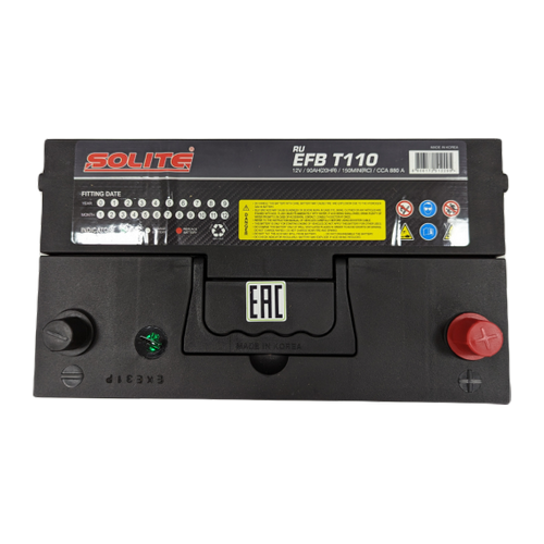Аккумулятор Solite EFB T110