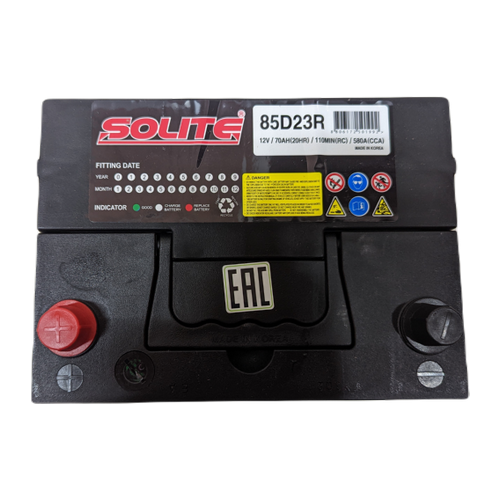 Аккумулятор Solite 85D23R B/H