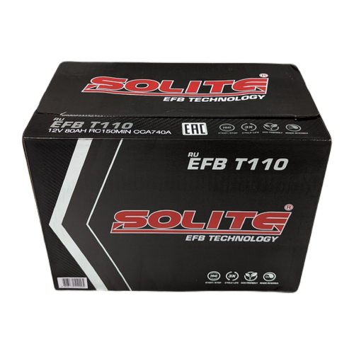 Аккумулятор Solite EFB T110