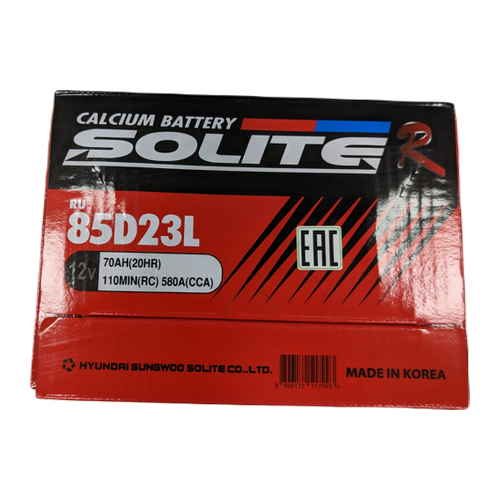 Аккумулятор Solite R 85D23L