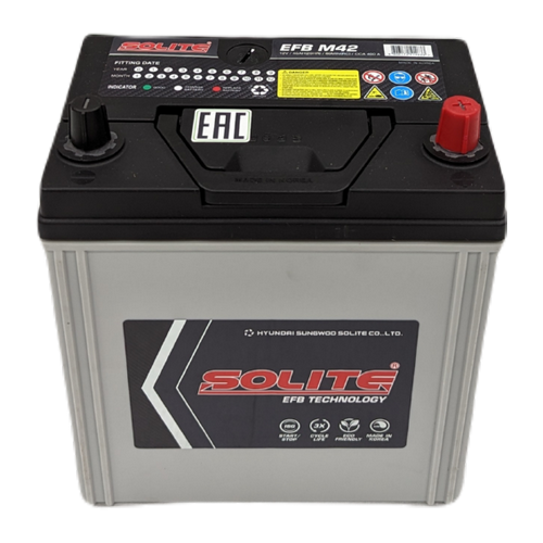 Аккумулятор Solite EFB M42